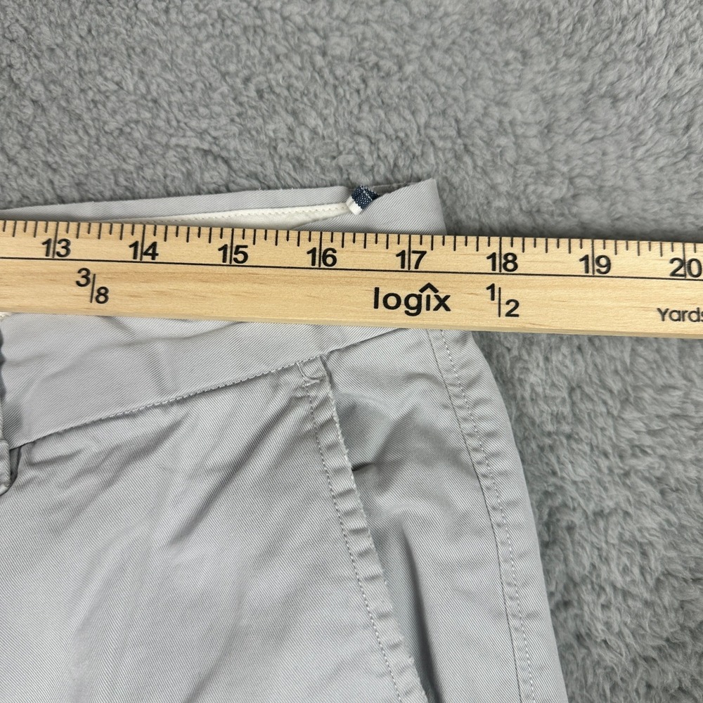Banana Republic Straight Fit Chino Pants Mens 36x32 (Fits 34x31) Gray Cotton - Picture 6 of 10